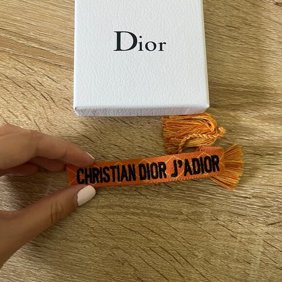 Christian Dior J’Adior Bracelet – Cotton, Adjustable - Picture 3 of 4
